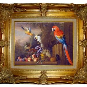 Colorful Parrot Art Print